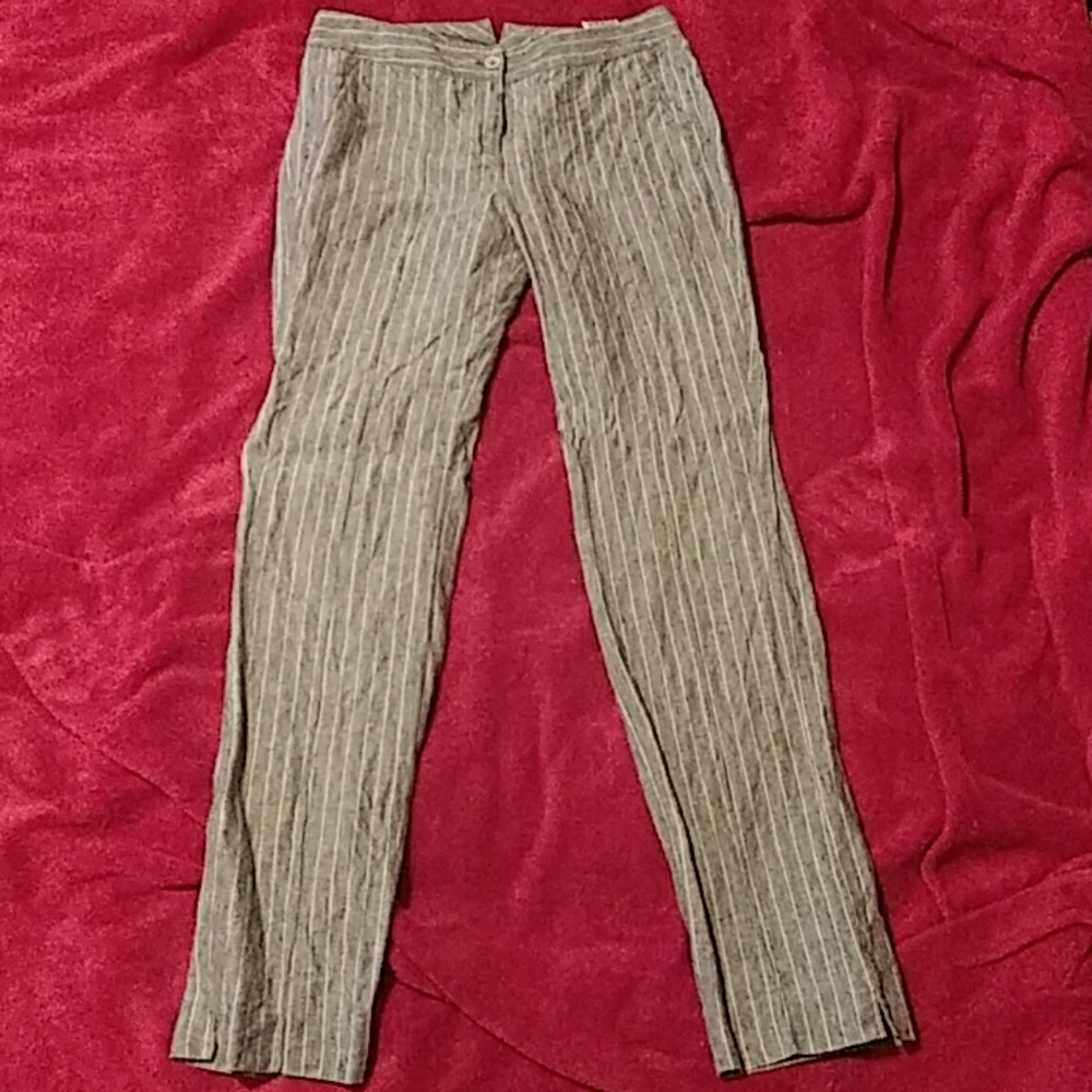 Pinstripe pants